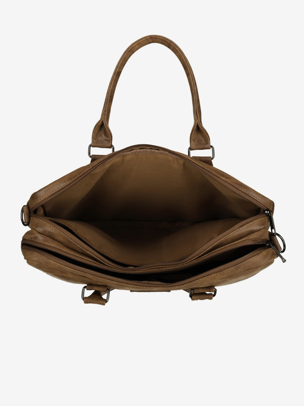 Enrico Benetti Enrico Benetti Rotterdam 15" taška na notebook Camel