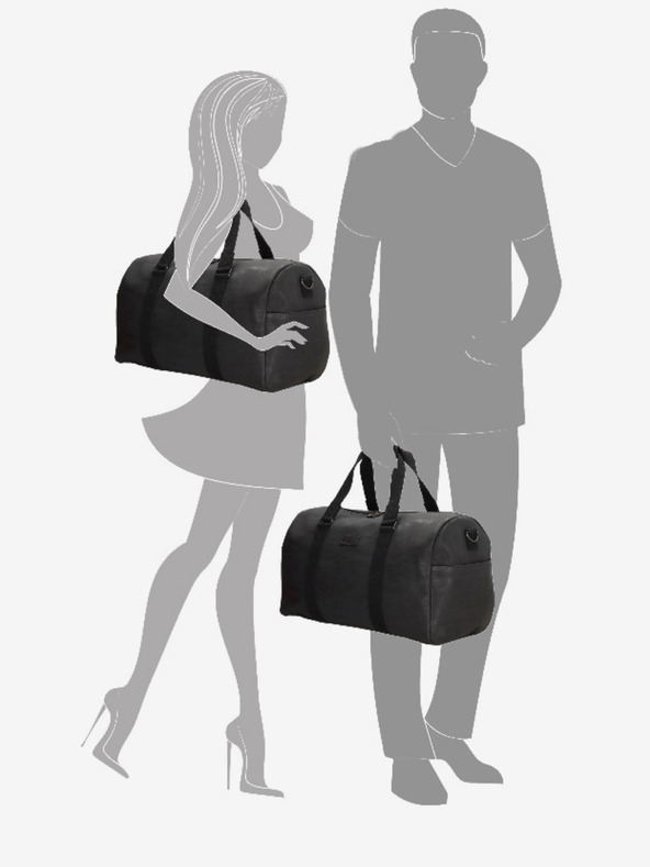 Enrico Benetti Cestovná taška Enrico Benetti Rotterdam Sport Bag Black