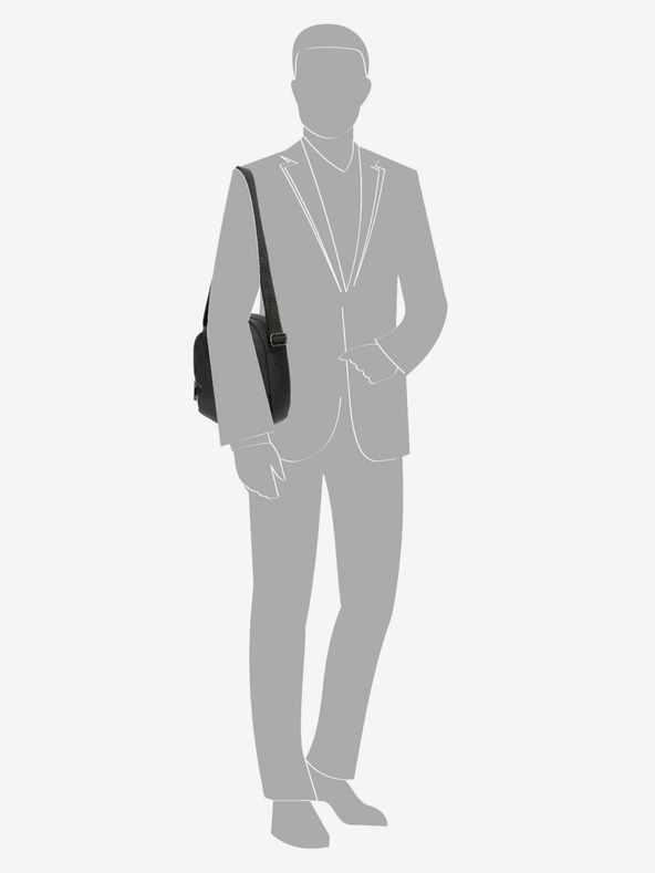 Enrico Benetti Enrico Benetti Cornell Crossbody taška 1,5 l čierna