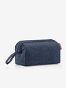 Reisenthel Dámska kozmetická taška Reisenthel Travelcosmetic Herringbone Dark Blue