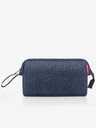 Reisenthel Dámska kozmetická taška Reisenthel Travelcosmetic Herringbone Dark Blue