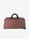 Travelite Pudrová dámska taška na kolieskach Travelite Viia Duffle Bag Rose