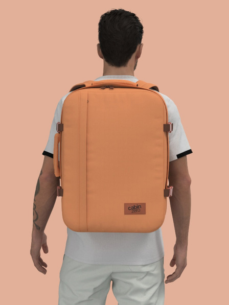 CabinZero Hnedý dámsky batoh CabinZero Classic 44L Gobi sands