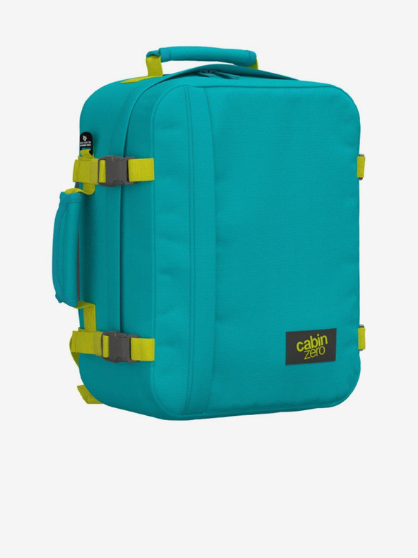 CabinZero Tyrkysový batoh CabinZero Classic 28L Aqua lagoon