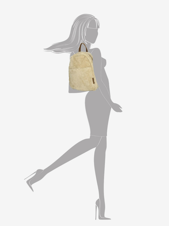 Enrico Benetti Batoh Enrico Benetti Teddy Backpack Off-White