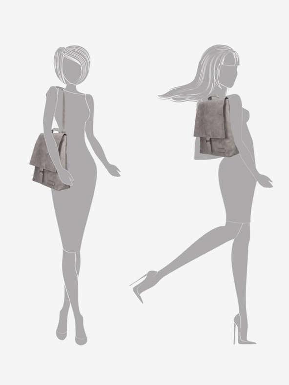 Enrico Benetti Batoh Enrico Benetti Caen 66612 Medium Grey