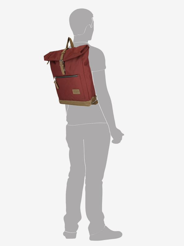 Enrico Benetti Batoh Enrico Benetti Santiago 15" batoh na notebook Bordeaux