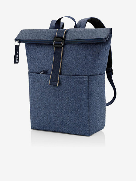 Reisenthel Batoh Reisenthel Rolltop Herringbone Dark Blue