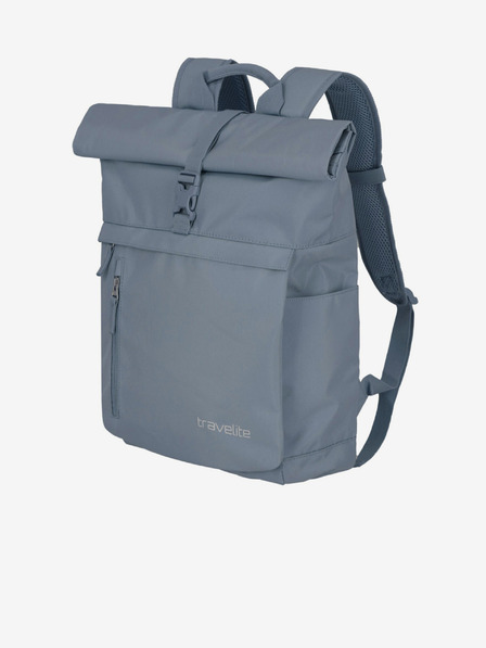 Travelite Batoh Travelite Basics Roll-up Backpack Smoke blue