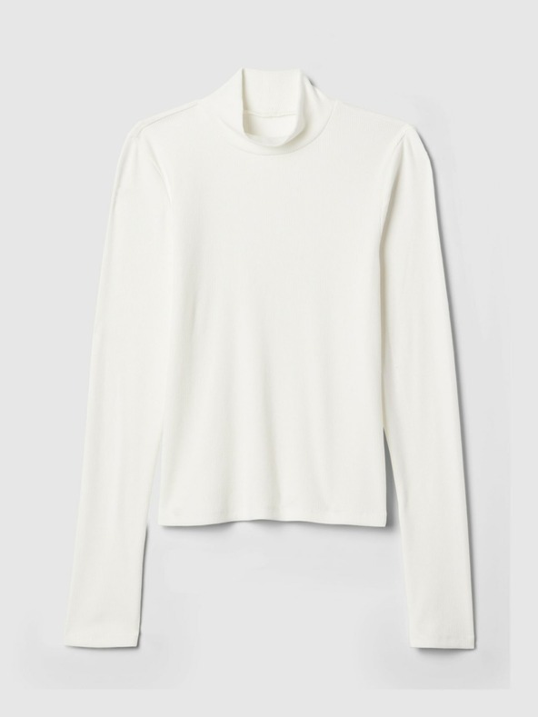 GAP Rebrované crop tričko GAP