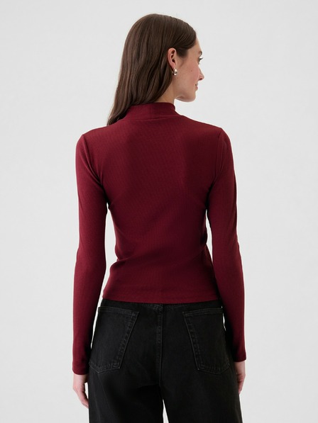 GAP Rebrované crop tričko
