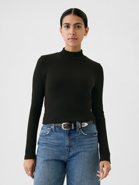GAP Rebrované crop tričko