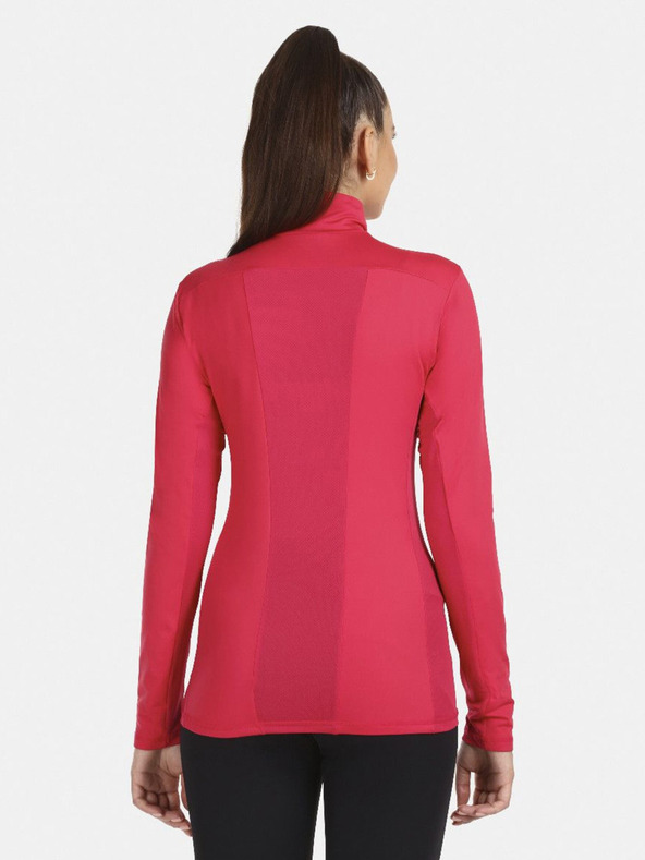 Kilpi Tmavoružové dámske termo tričko so stojacím golierom KILPI WILLIE