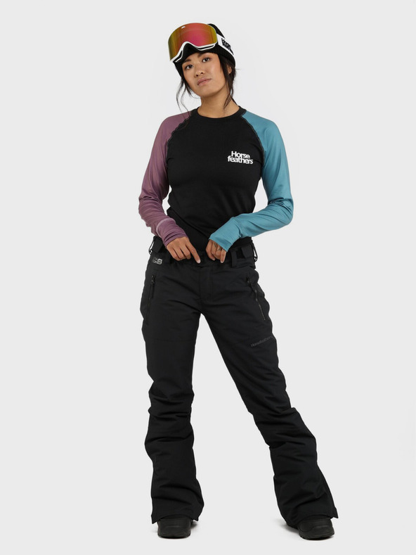 Horsefeathers Nohavice Avril II - čierne veľkosť M HORSEFEATHERS