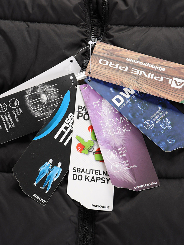 ALPINE PRO Dámska zimná páperová bunda s DWR ALPINE PRO Rogita