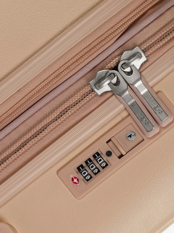 Heys Svetlohnedý cestovný kufor Heys Pastel L