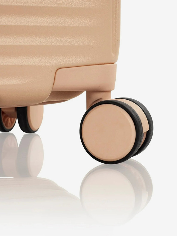 Heys Svetlohnedý cestovný kufor Heys Pastel L