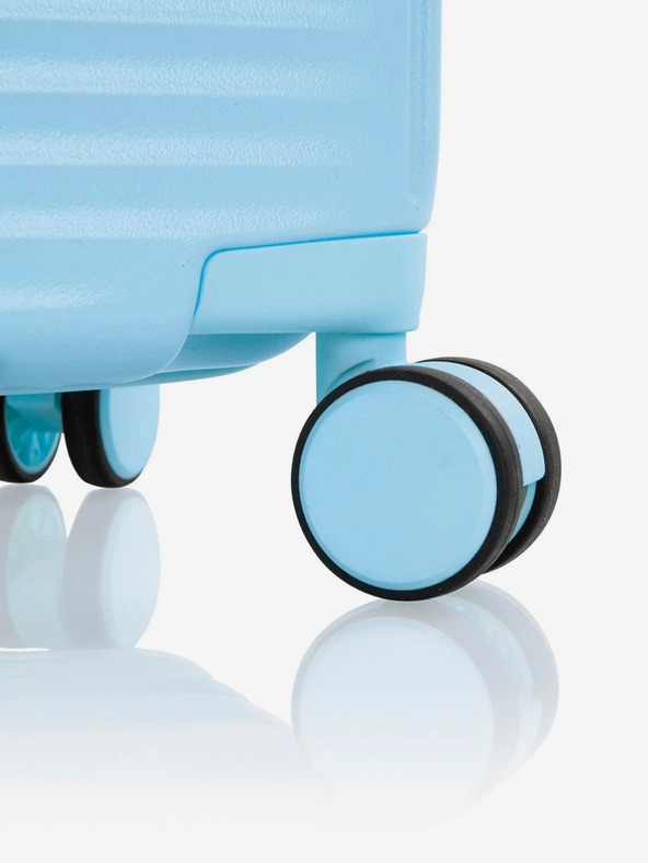 Heys Sada troch cestovných kufrov vo svetlomodrej farbe Heys Pastel ( S+M+L )