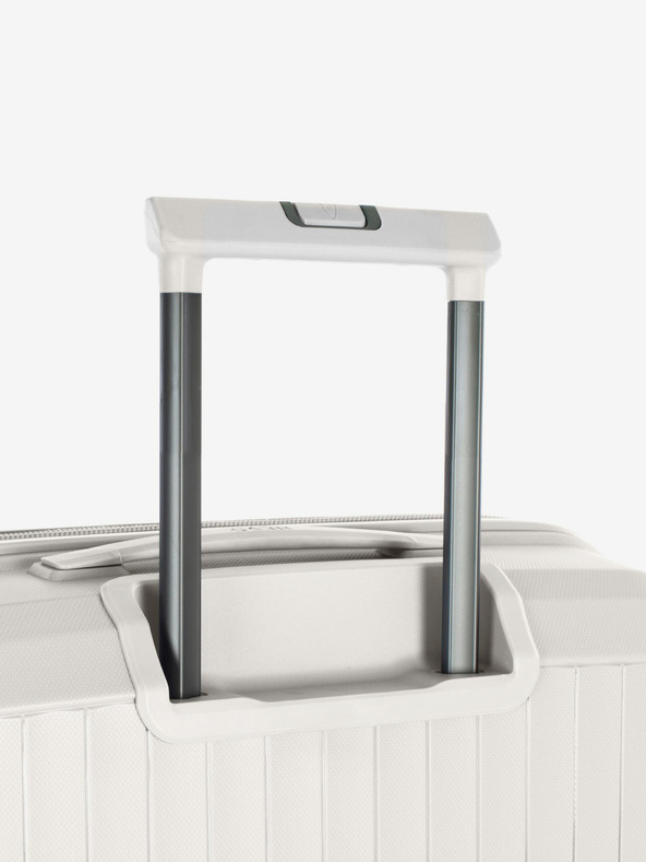 Heys Biely cestovný kufor Heys Airlite L