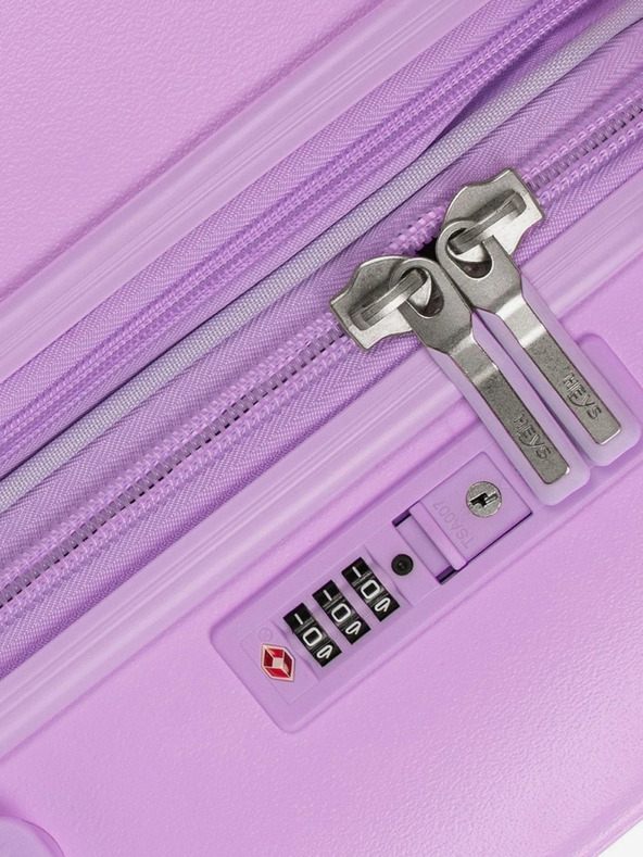 Heys Fialový cestovný kufor Heys Pastel L