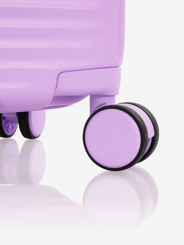 Heys Fialový cestovný kufor Heys Pastel L