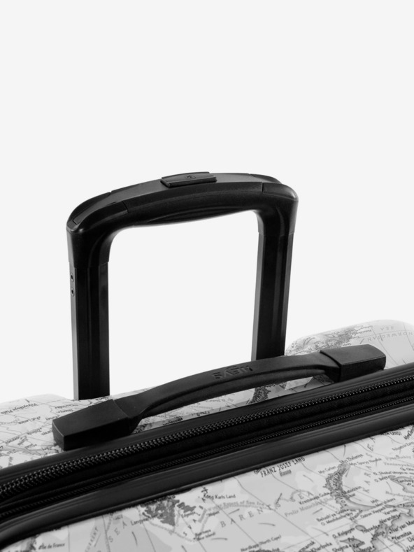 Heys Čiernobiely vzorovaný cestovný kufor Heys Journey 3G S