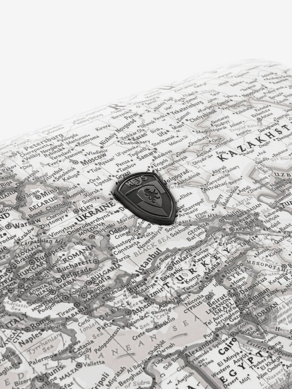 Heys Čiernobiely vzorovaný cestovný kufor Heys Journey 3G S