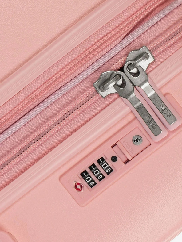 Heys Ružový cestovný kufor Heys Pastel L