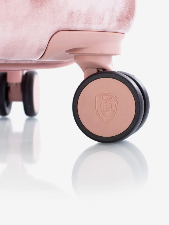 Heys Ružový vzorovaný cestovný kufor Heys Tie-Dye M