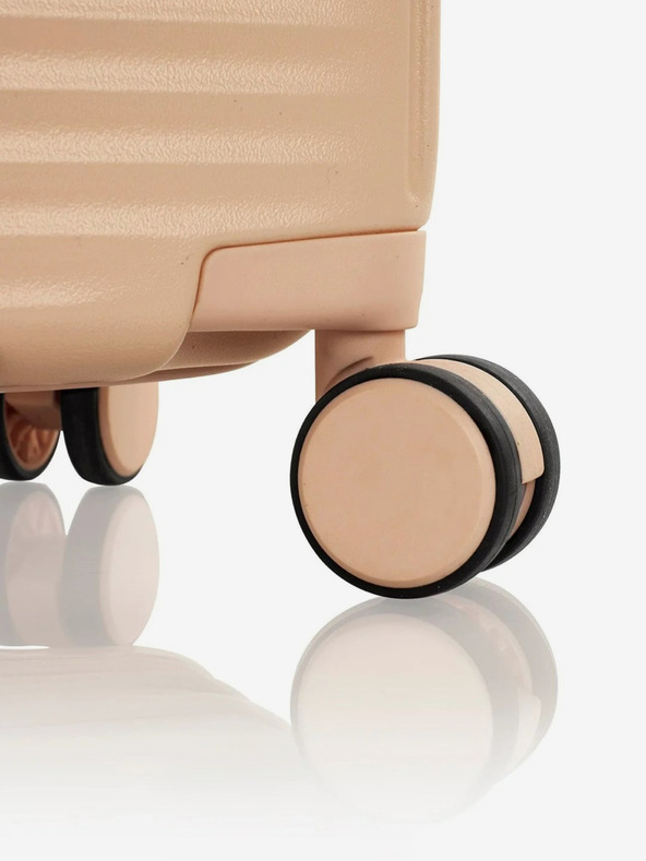 Heys Sada troch béžových cestovných kufrov Heys Pastel S,M,L