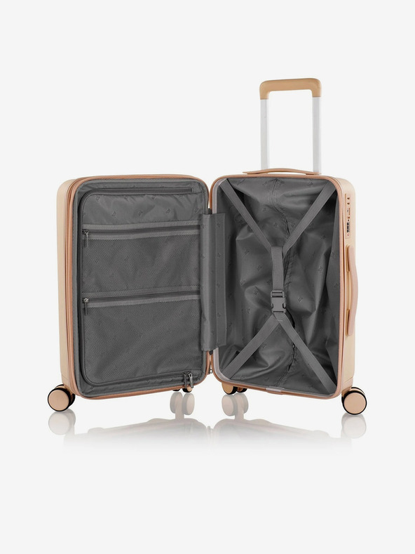 Heys Sada troch béžových cestovných kufrov Heys Pastel S,M,L