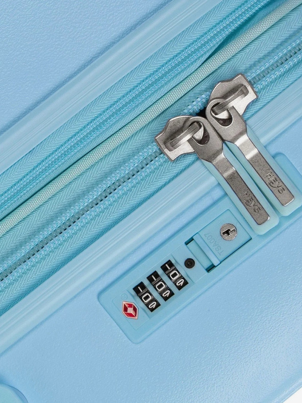 Heys Svetlomodrý cestovný kufor Heys Pastel L