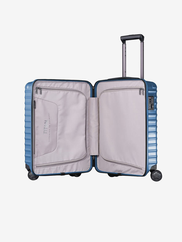 Titan Blue Cestovný kufor Titan Litron S