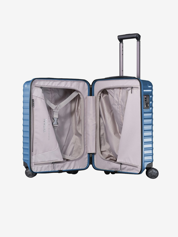 Titan Blue Cestovný kufor Titan Litron S