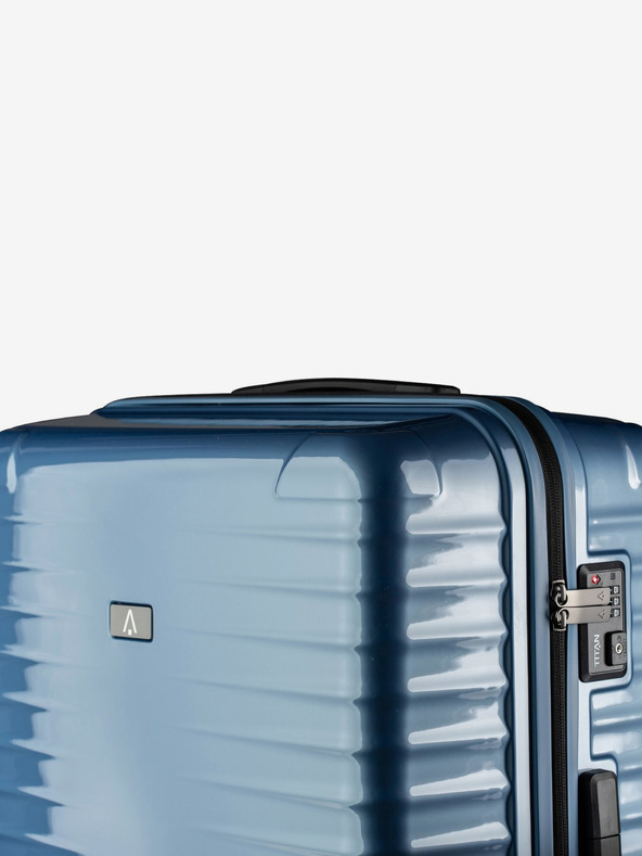 Titan Blue Cestovný kufor Titan Litron S