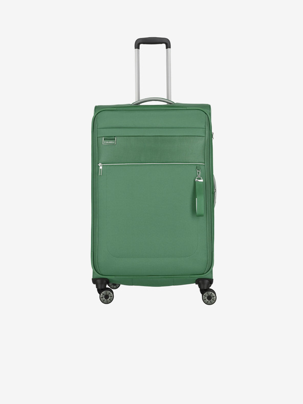 Travelite Zelený cestovný kufor Travelite Miigo 4w L
