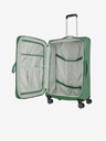 Travelite Zelený cestovný kufor Travelite Miigo 4w L