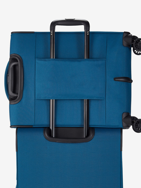 Travelite Modrý cestovný kufor Travelite Chios S