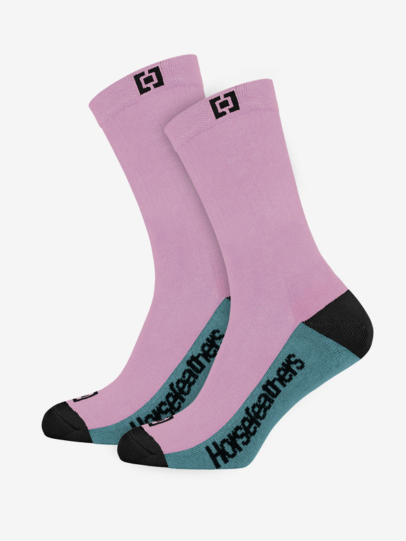 Horsefeathers Ponožky Dea Crew Socks - kosatcové veľkosť 5 - 7 HORSEFEATHERS