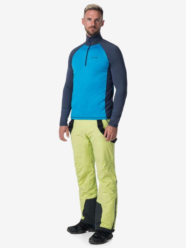 Kilpi Modro-zelené pánske termo tričko so stojačikom Kilpi WILLIE