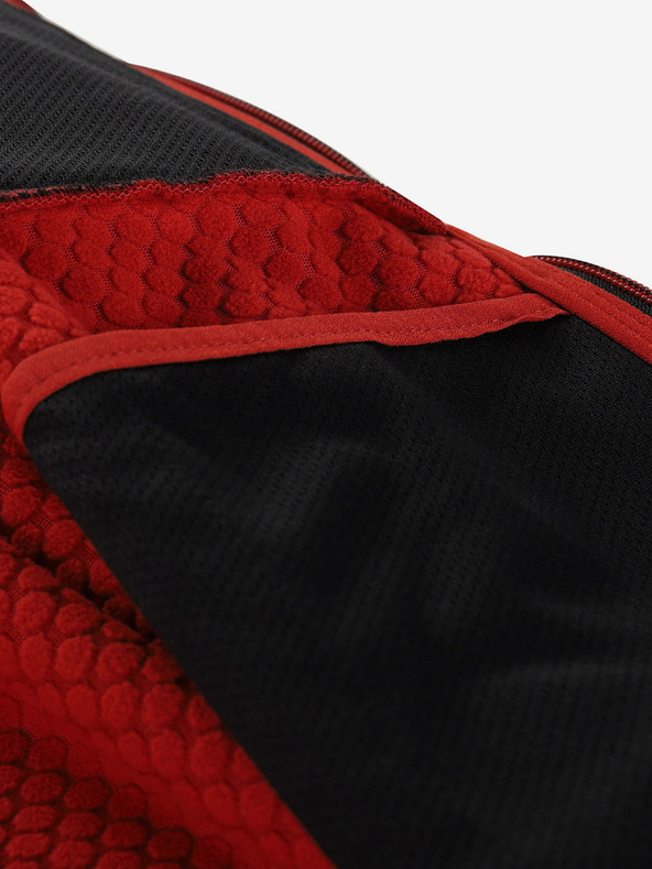 ALPINE PRO Červená pánska softshellová bunda s membránou Alpine Pro Hoor