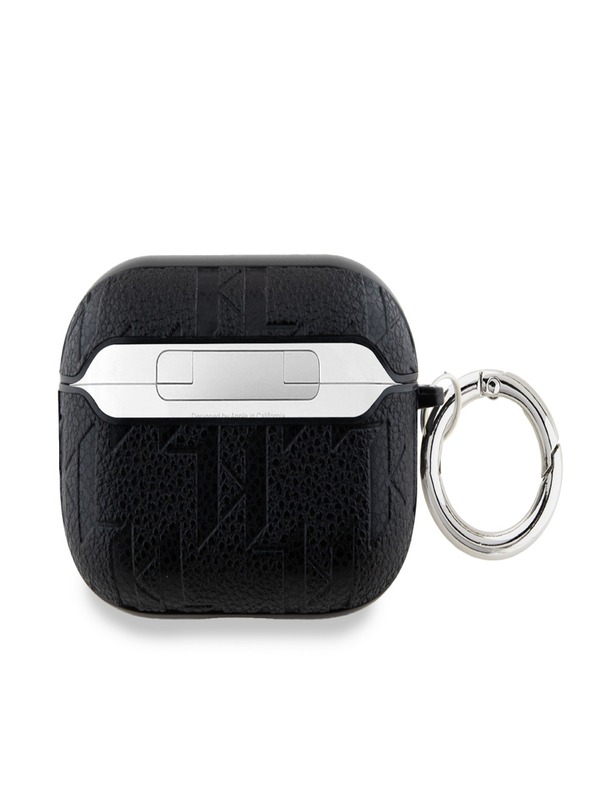 Karl Lagerfeld Karl Lagerfeld PU Embossed Karl and Choupette Heads Case pre AirPods Pro 2 Black