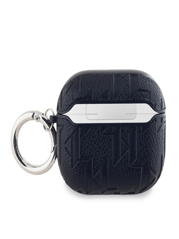 Karl Lagerfeld Karl Lagerfeld PU Embossed Karl and Choupette Heads Case pre AirPods 3 Black