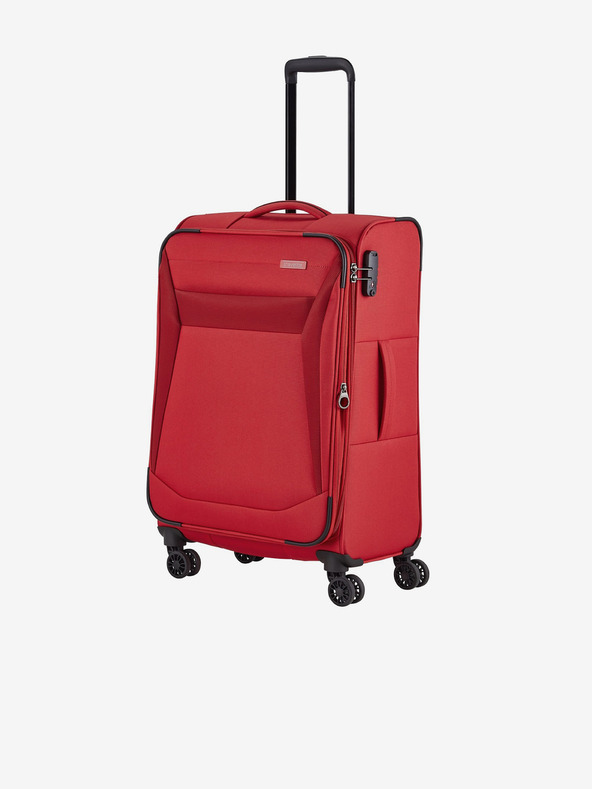 Travelite Červený kufor Travelite Chios M
