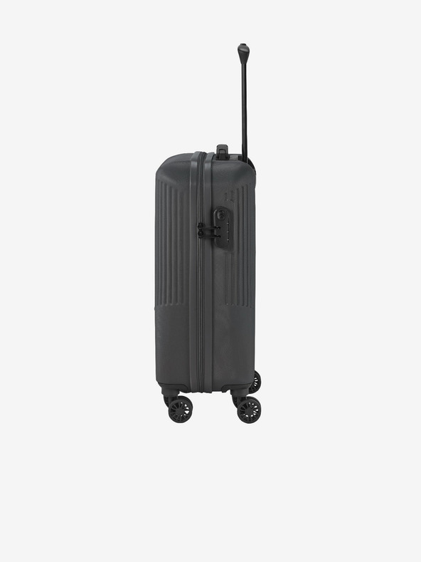 Travelite Tmavo šedý cestovný kufor Travelite Bali S