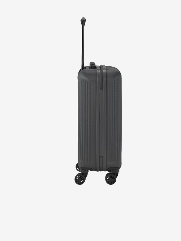 Travelite Tmavo šedý cestovný kufor Travelite Bali S
