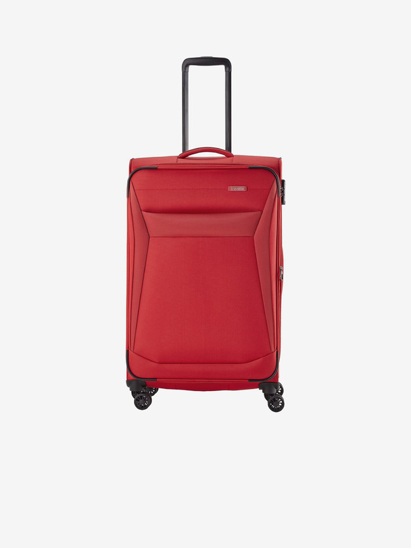 Travelite Červený cestovný kufor Travelite Chios L