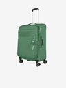 Travelite Zelený cestovný kufor Travelite Miigo 4w M