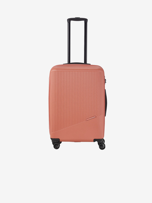 Travelite Oranžový cestovný kufor Travelite Bali M