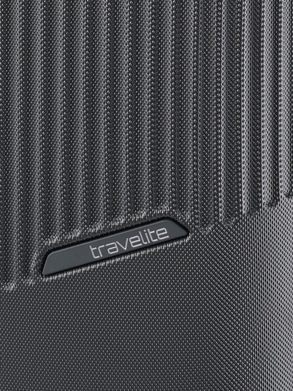 Travelite Tmavo šedý cestovný kufor Travelite Bali M